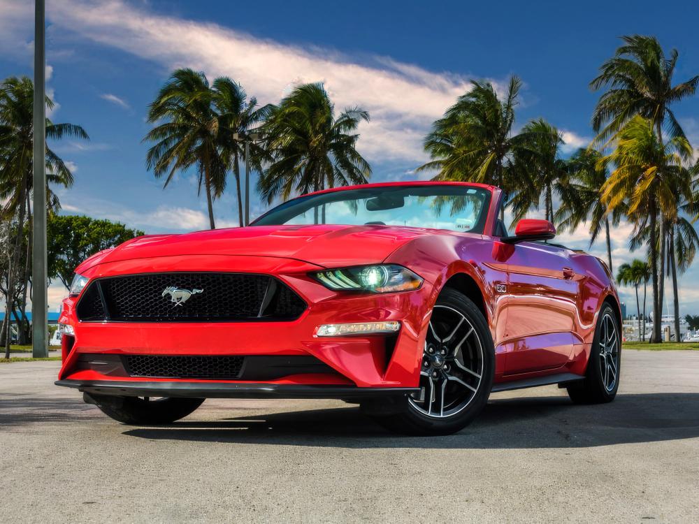 Ford Mustang Красный