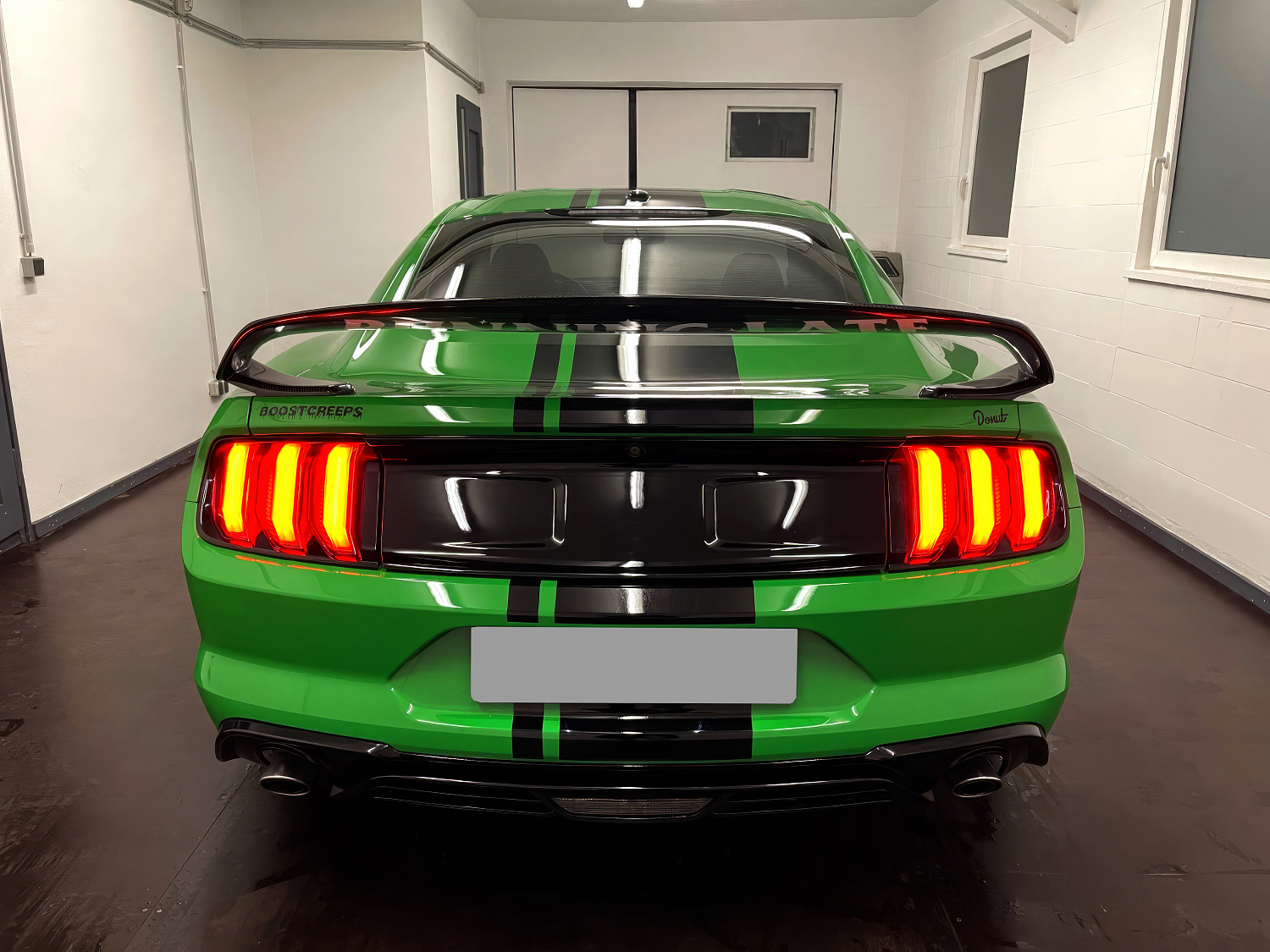 Ford Mustang Shelby Зеленый