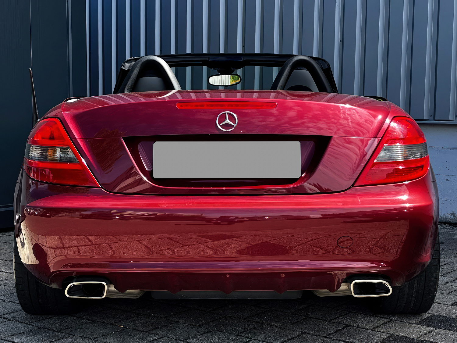 Mercedes-Benz SLK Красный