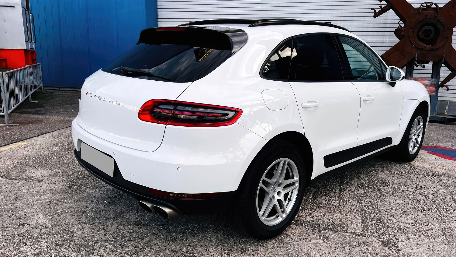 Porsche Macan S Белый