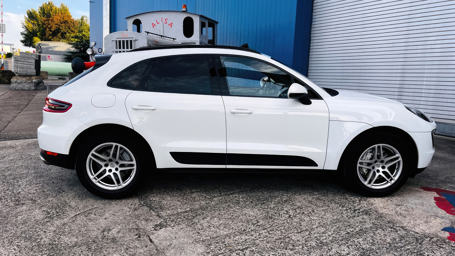 Porsche Macan S Белый