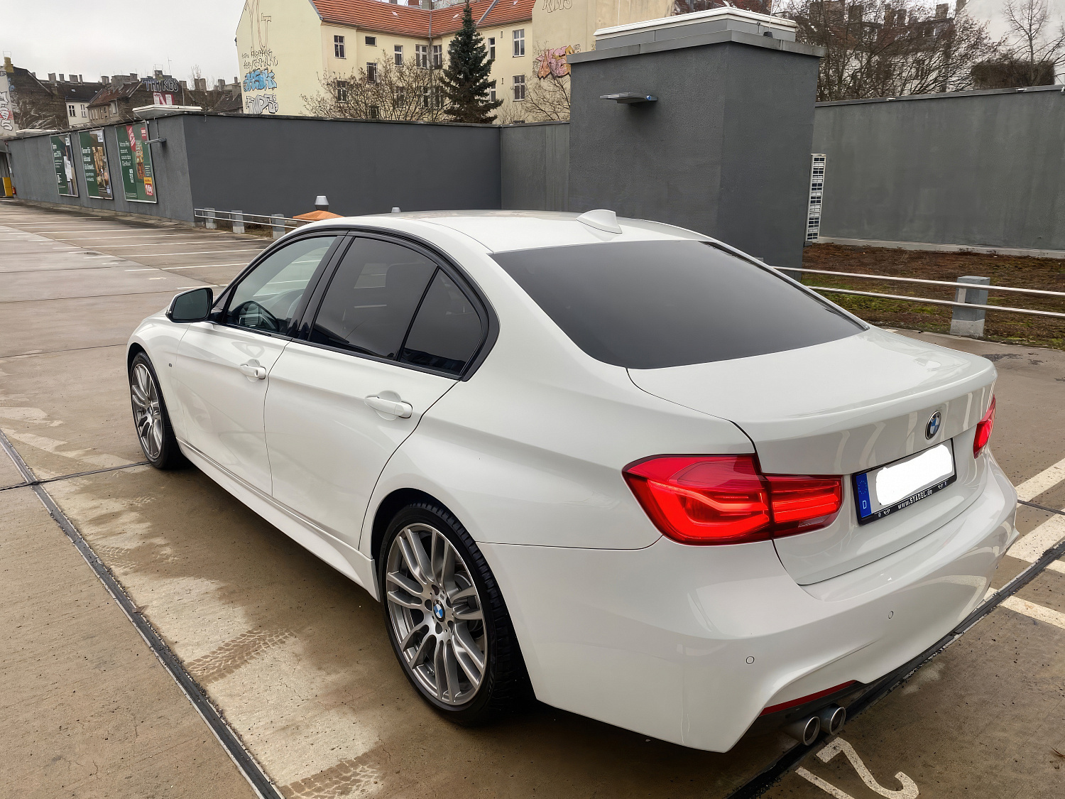 BMW F30 320 Белый