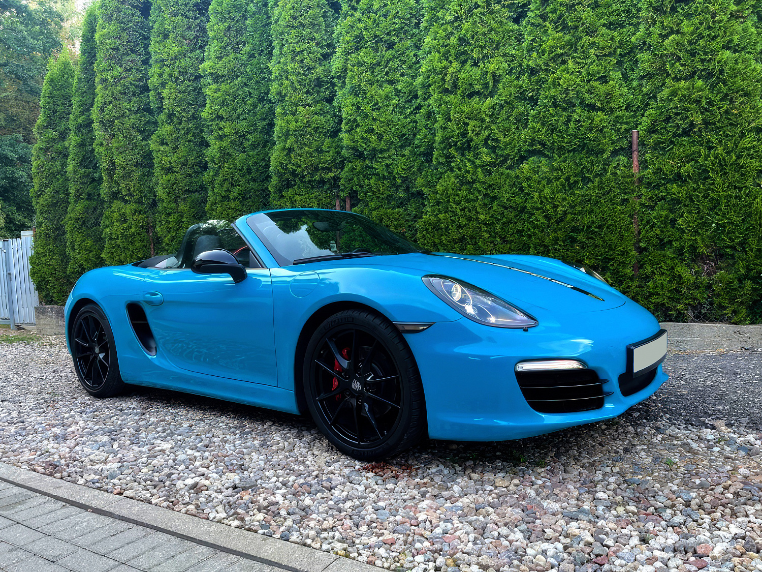 Porsche Boxster S 718 Синий