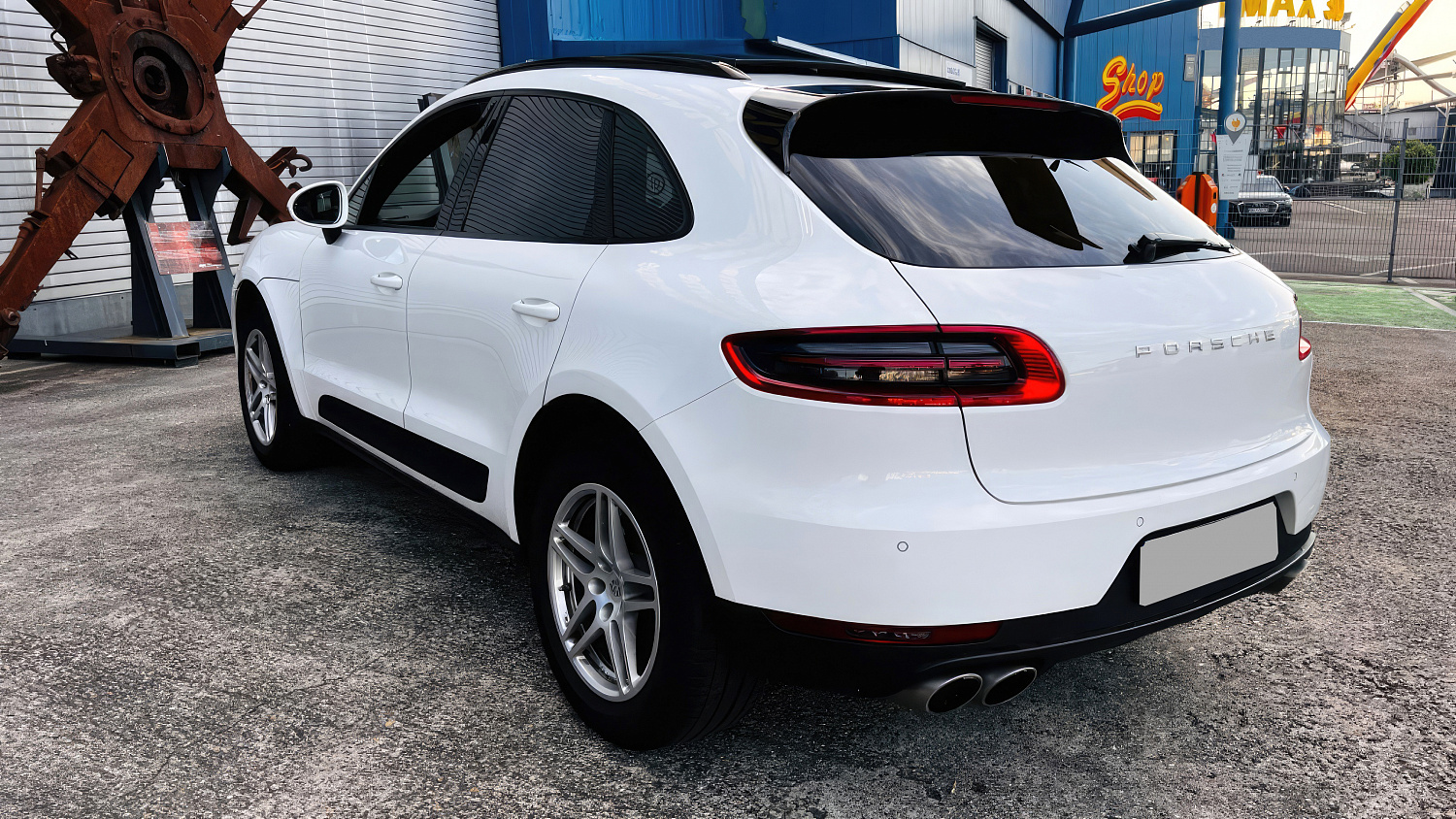 Porsche Macan S Белый