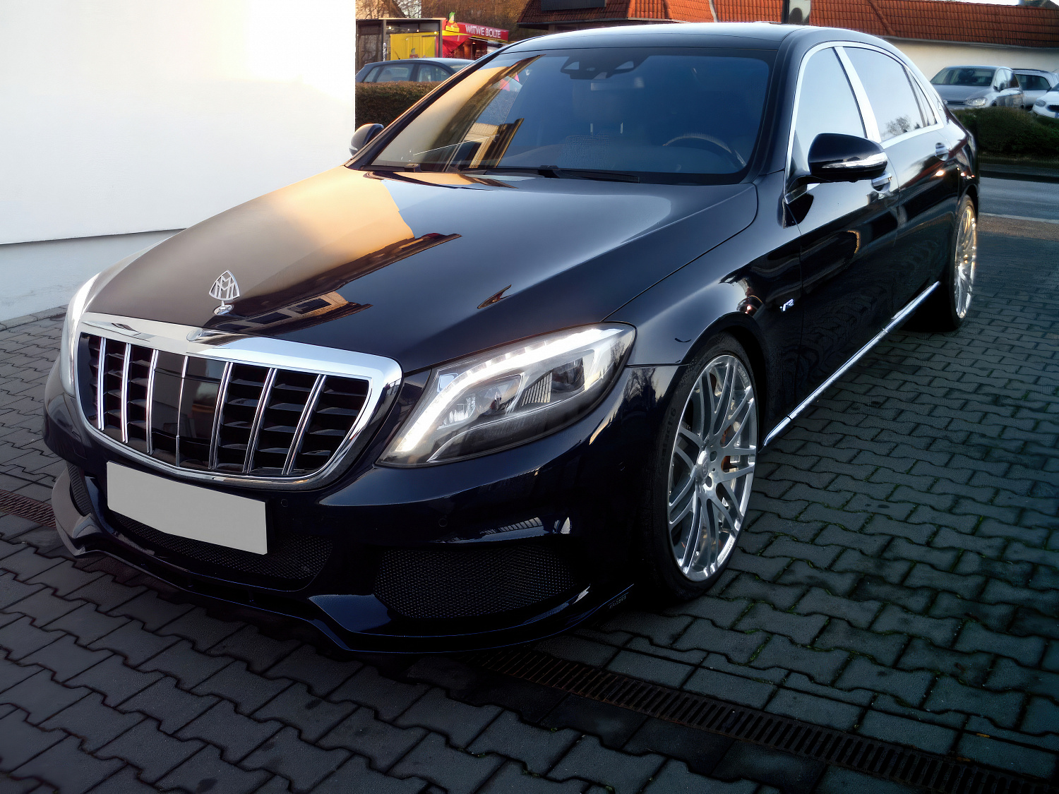 Mercedes Maybach 222 Черный