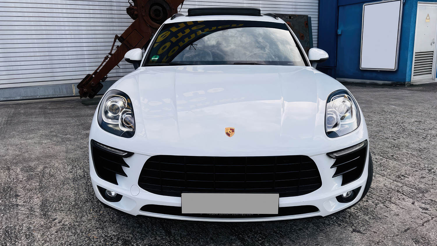 Porsche Macan S Белый